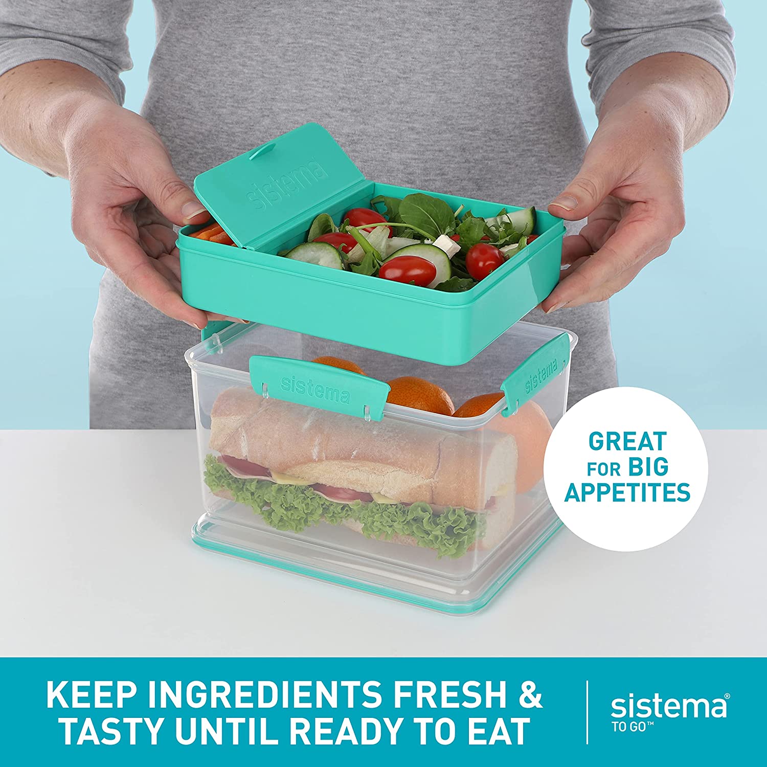 Sistema TO GO lunch tub 2.3L